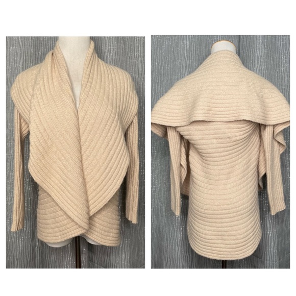 Peruvian Link Alpaca shawl cardigan - Picture 1 of 6